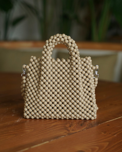 کیف مرواریدی مدل دانته